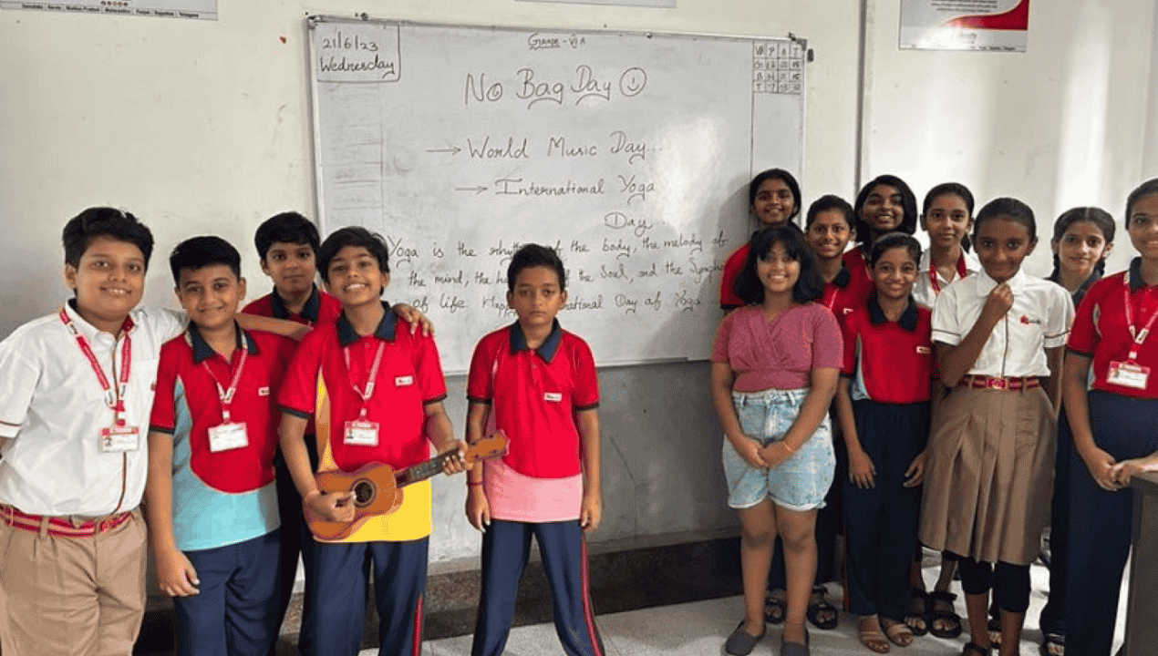 No Books Day - Radcliffe School , Thane