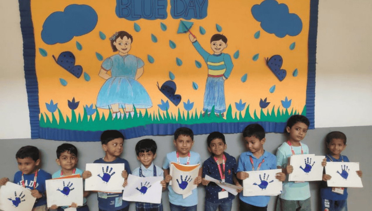 'BLUE DAY'  Celebration 2023 at Radcliffe School, Ulwe