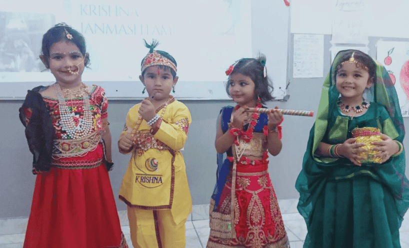 Gokulashtami was celebrated with vigour at Radcliffe School