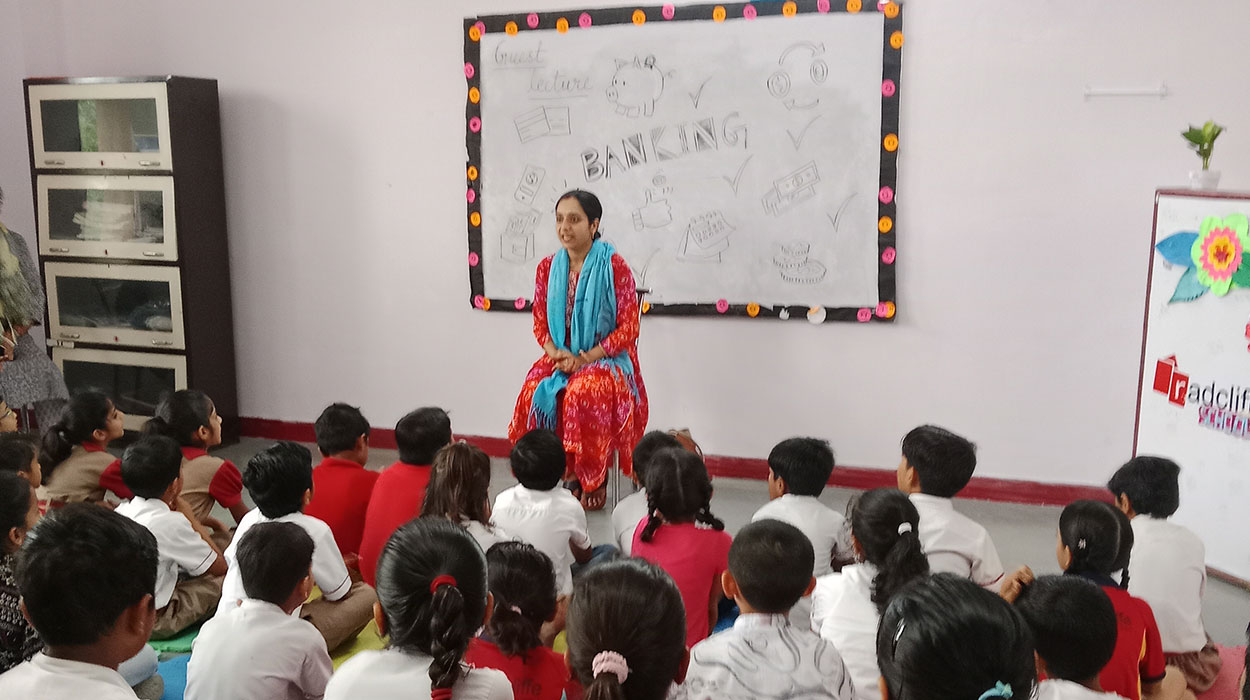 Banking Awareness for Students | Radcliffe School Jaipur Guest Lecture