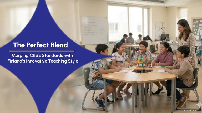 The Perfect Blend: Merging CBSE Standards with Finland’s Innovative Teaching Style