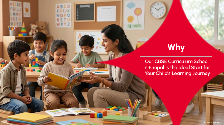 CBSE curriculum school in Bhopal for holistic education
