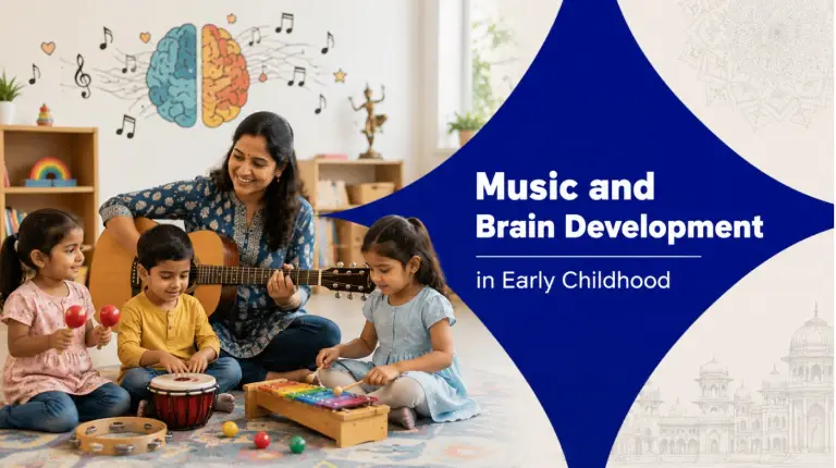 Music and brain development activities for early childhood students at Radcliffe School