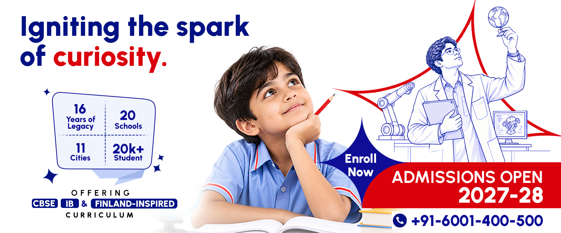Radcliffe School Admission Open AY 2027-28